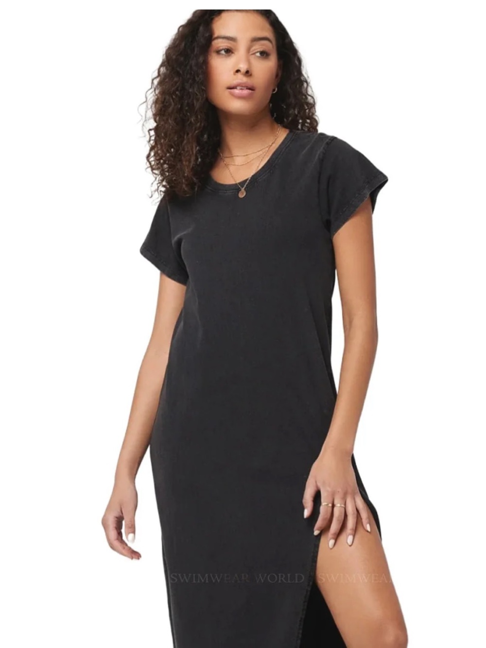 Anthropologie LSPACE Bonnie Dress in Black XL New without Tags